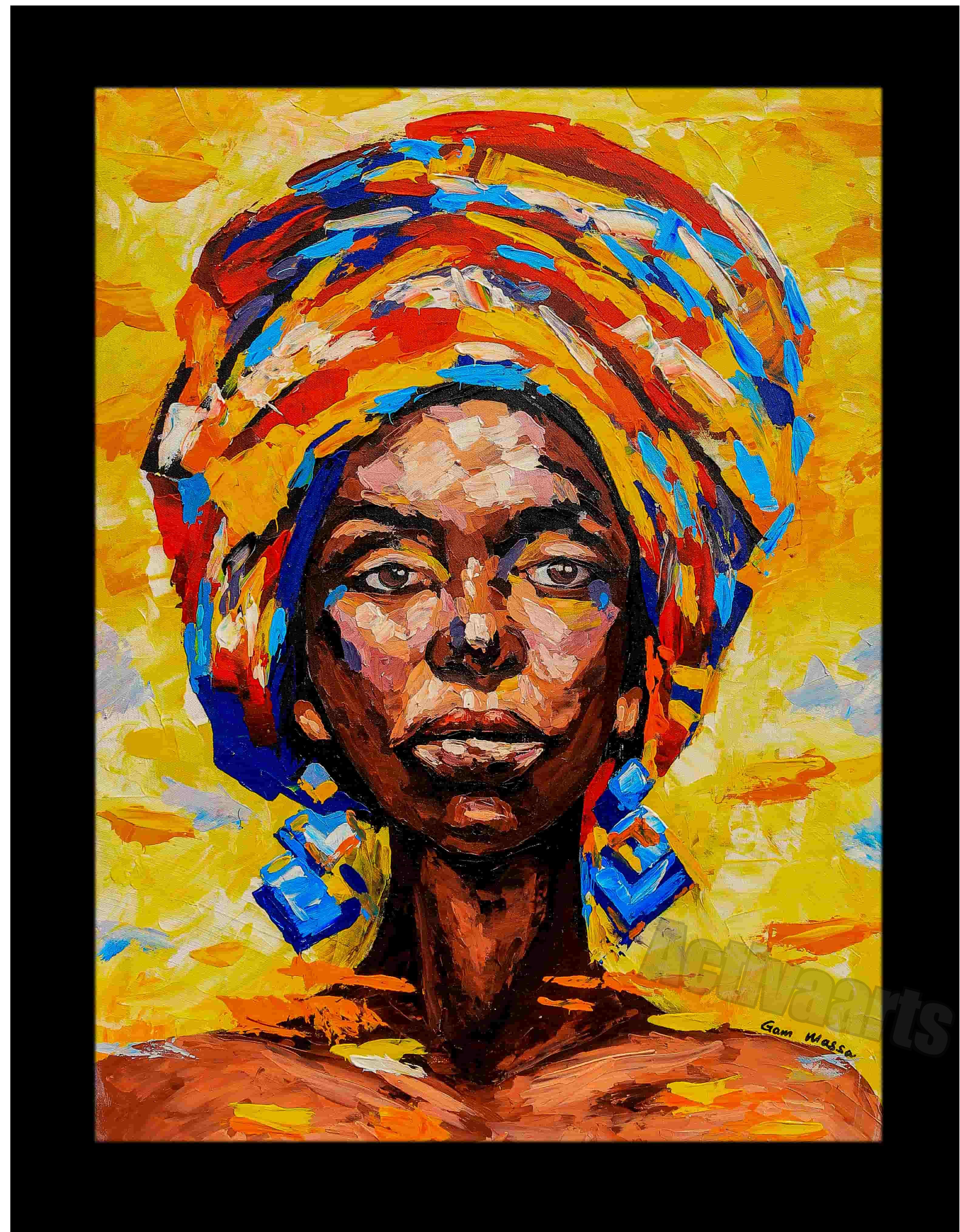 Swathed Woman