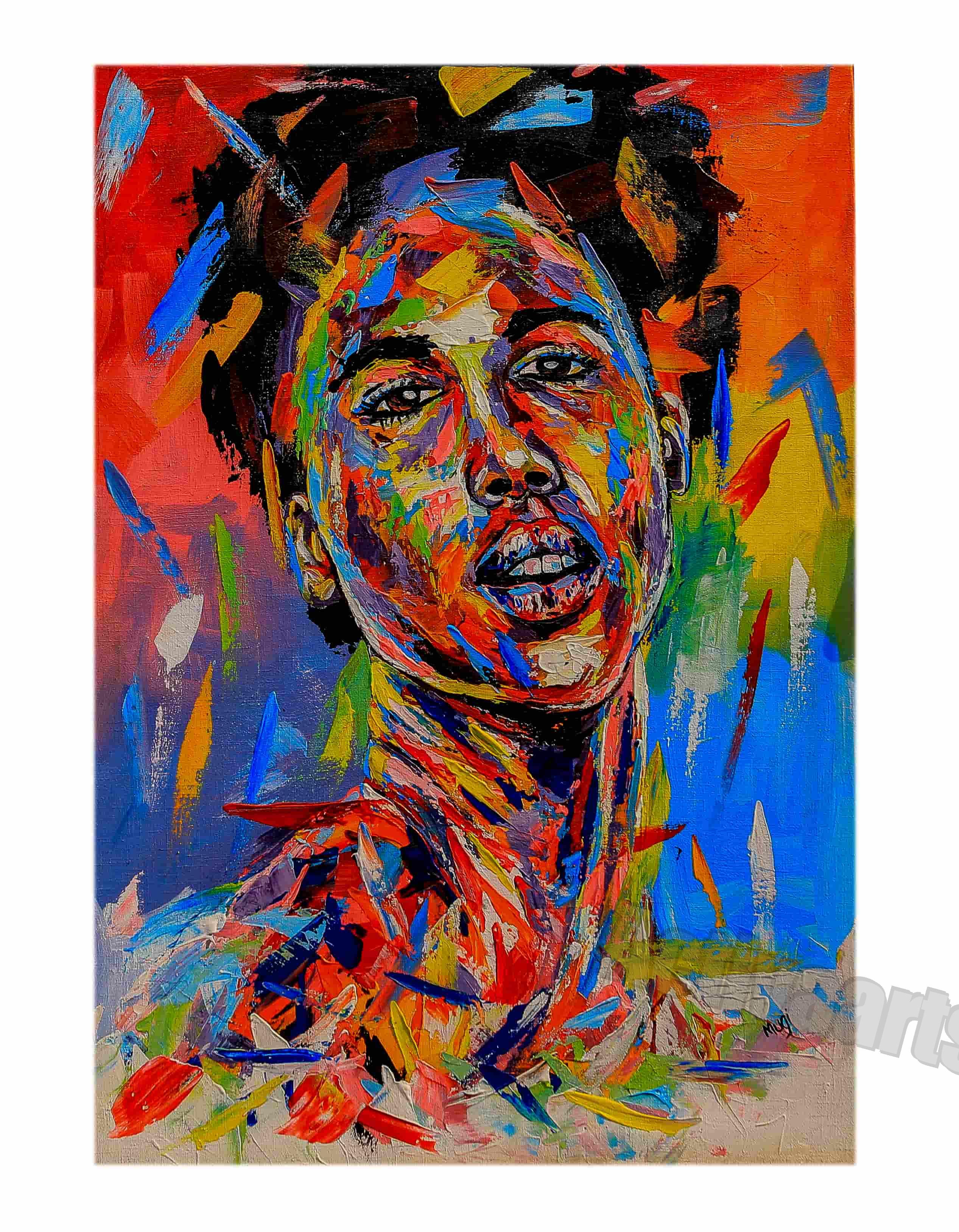 The Girl Painted