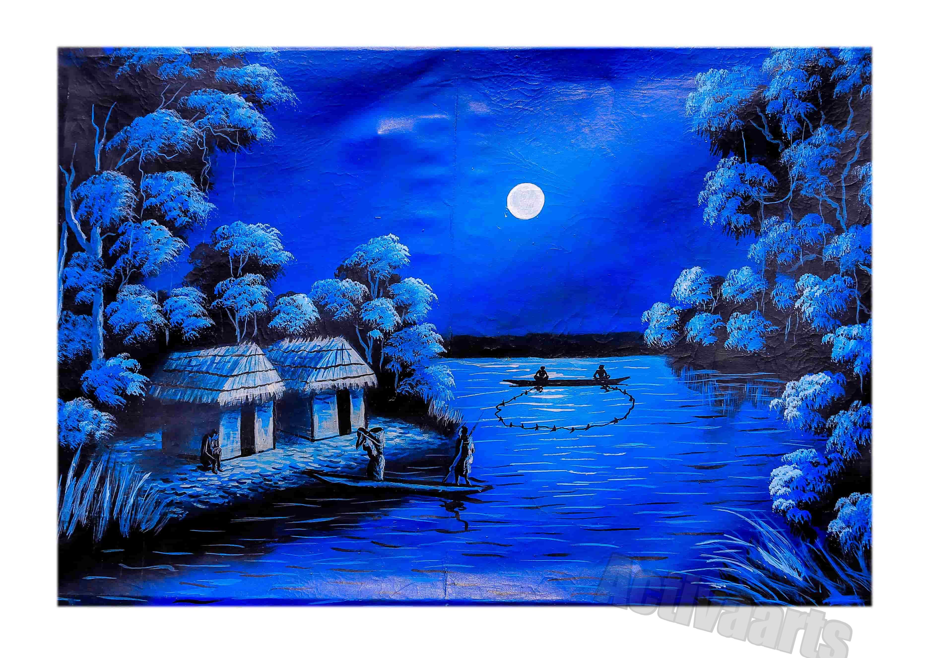 Blue, Over the River