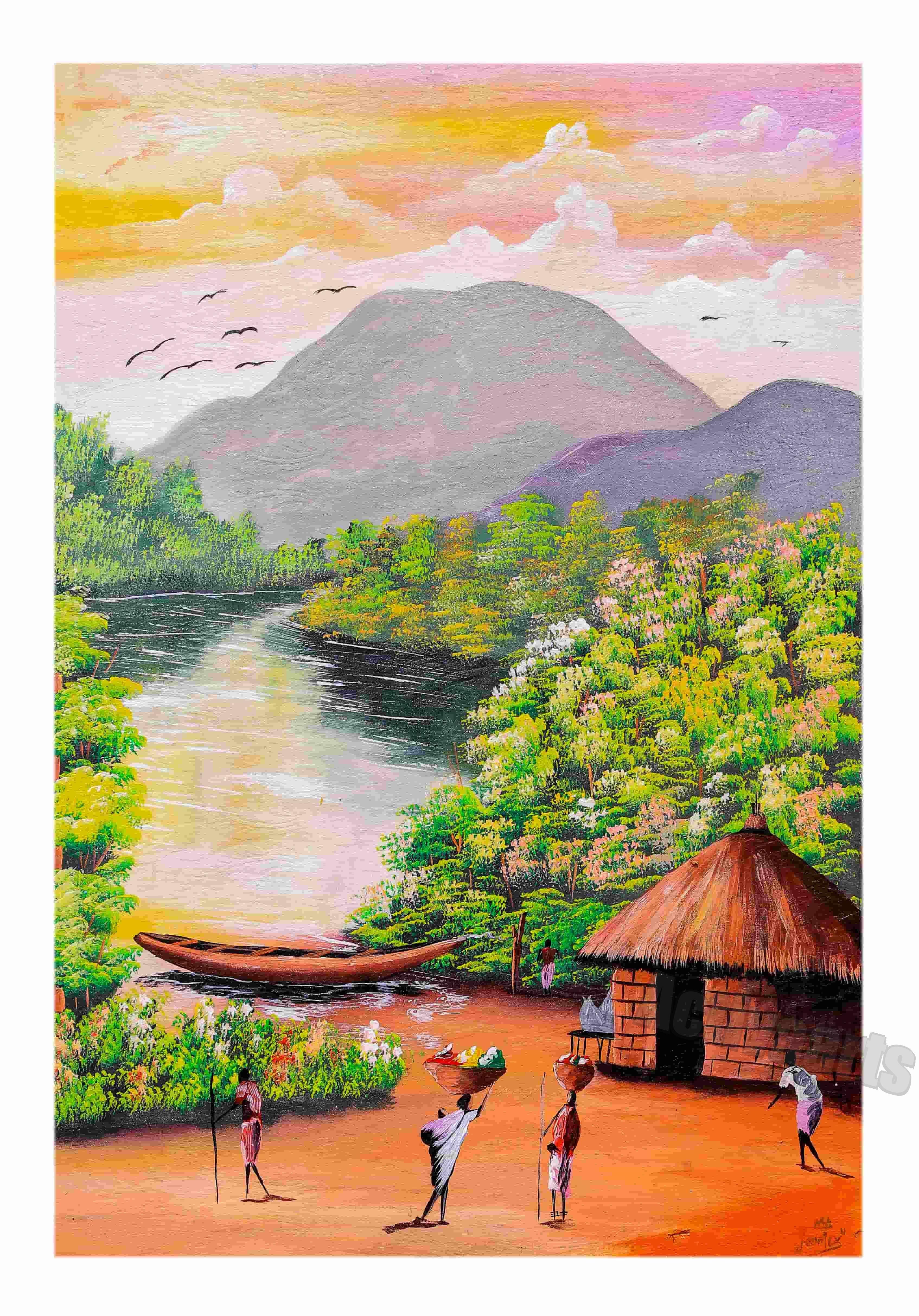 Over the Mountains, River side