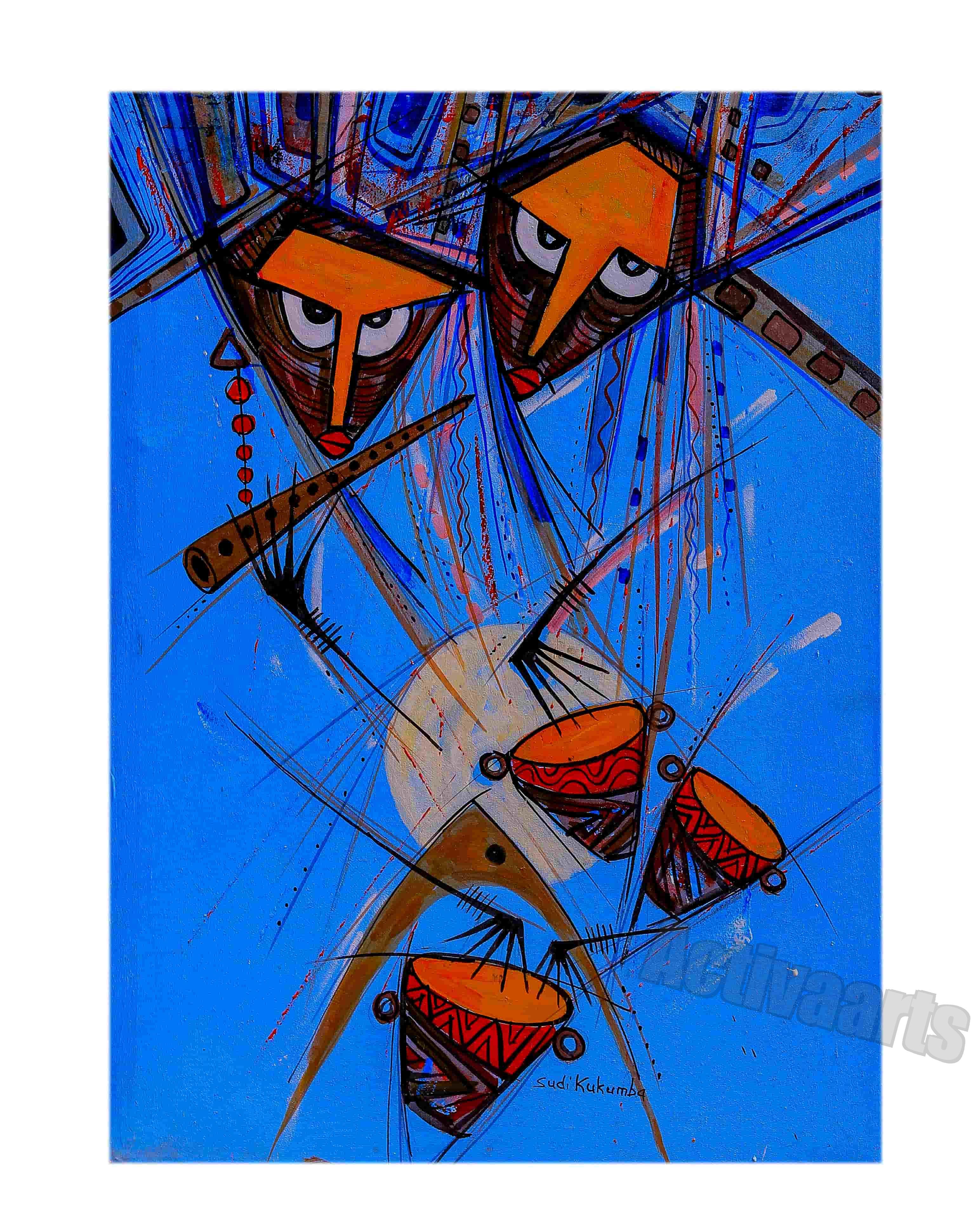 Artistic Robs Against Blue