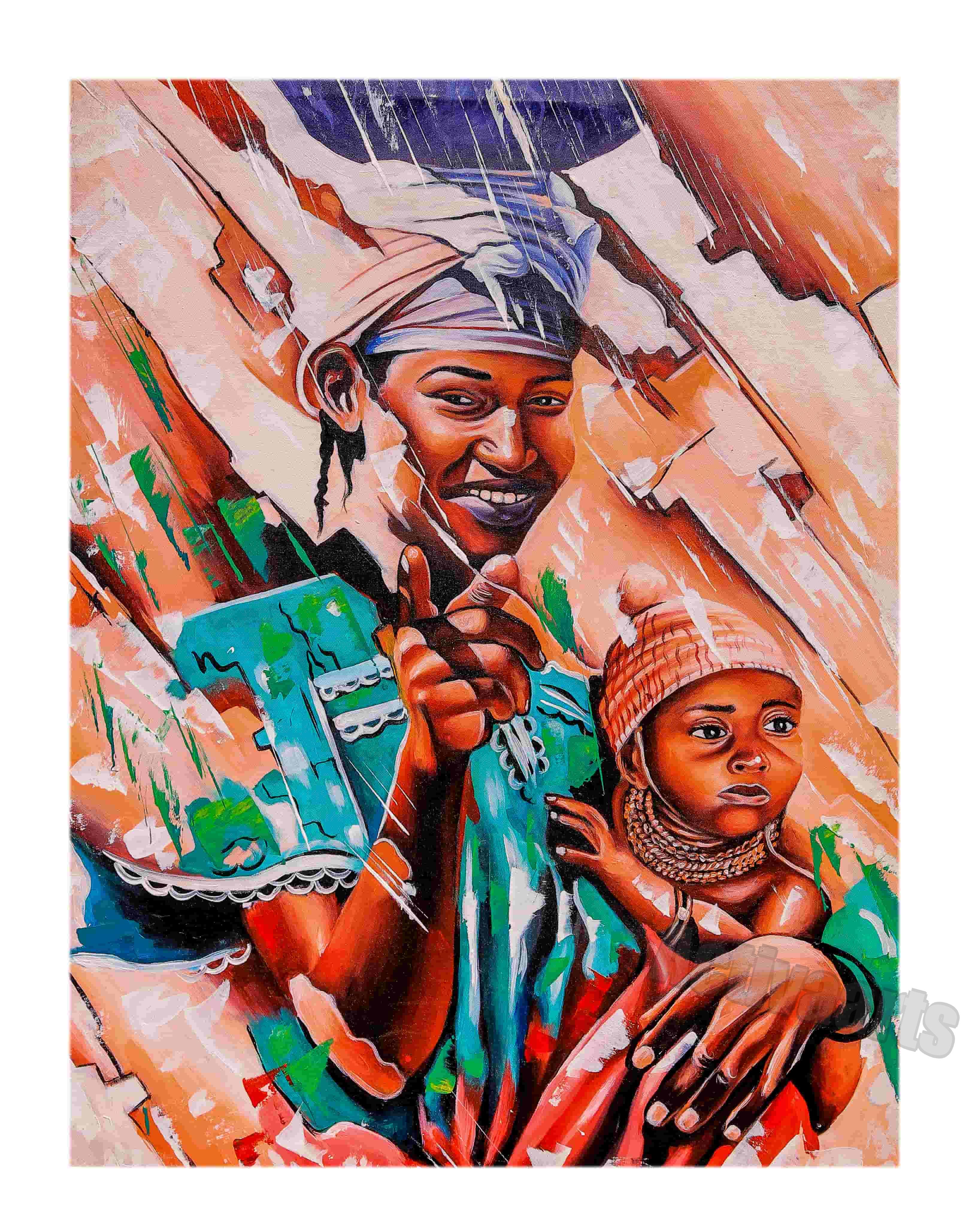 African Mother Love
