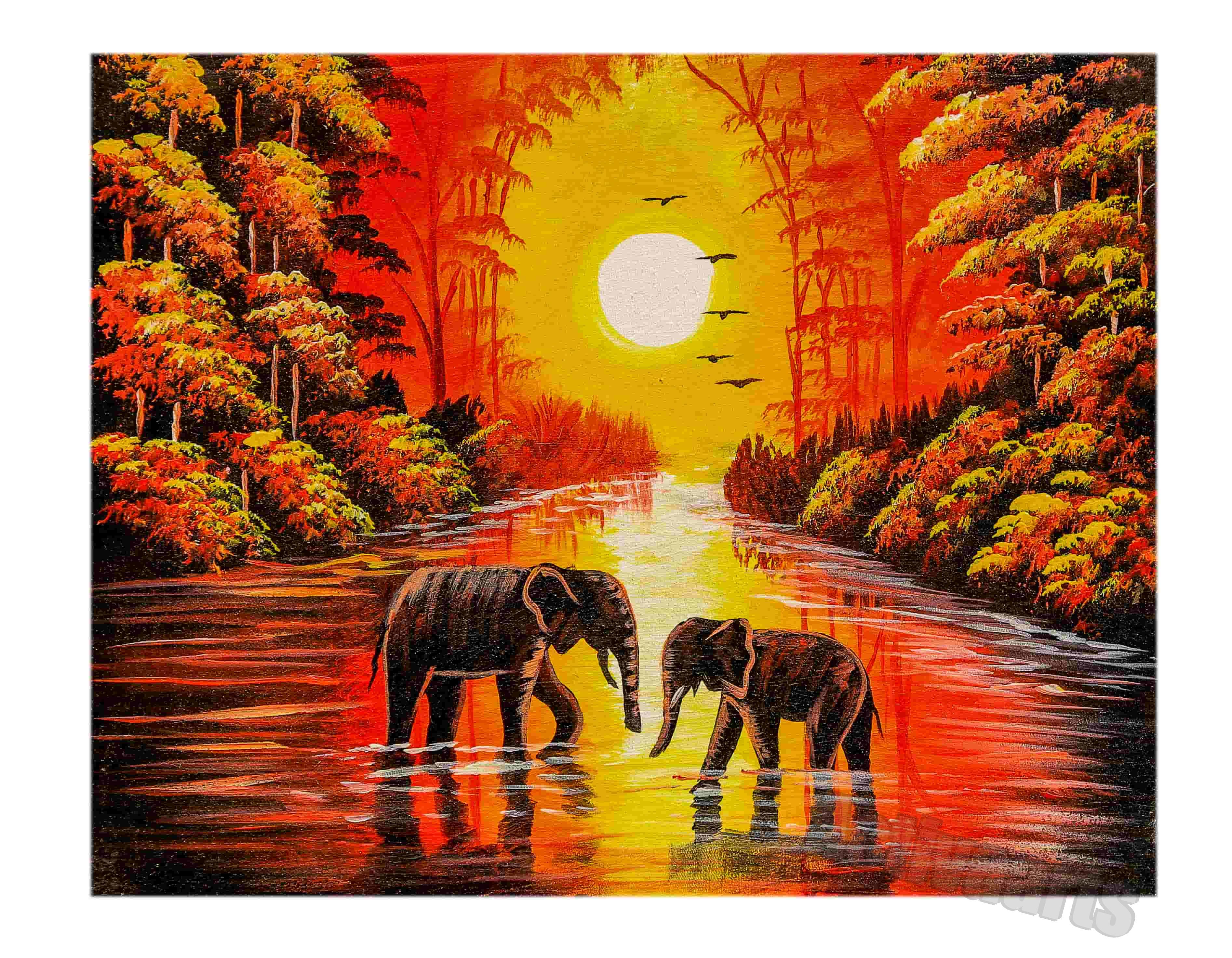Red, Sun Kissed RIver