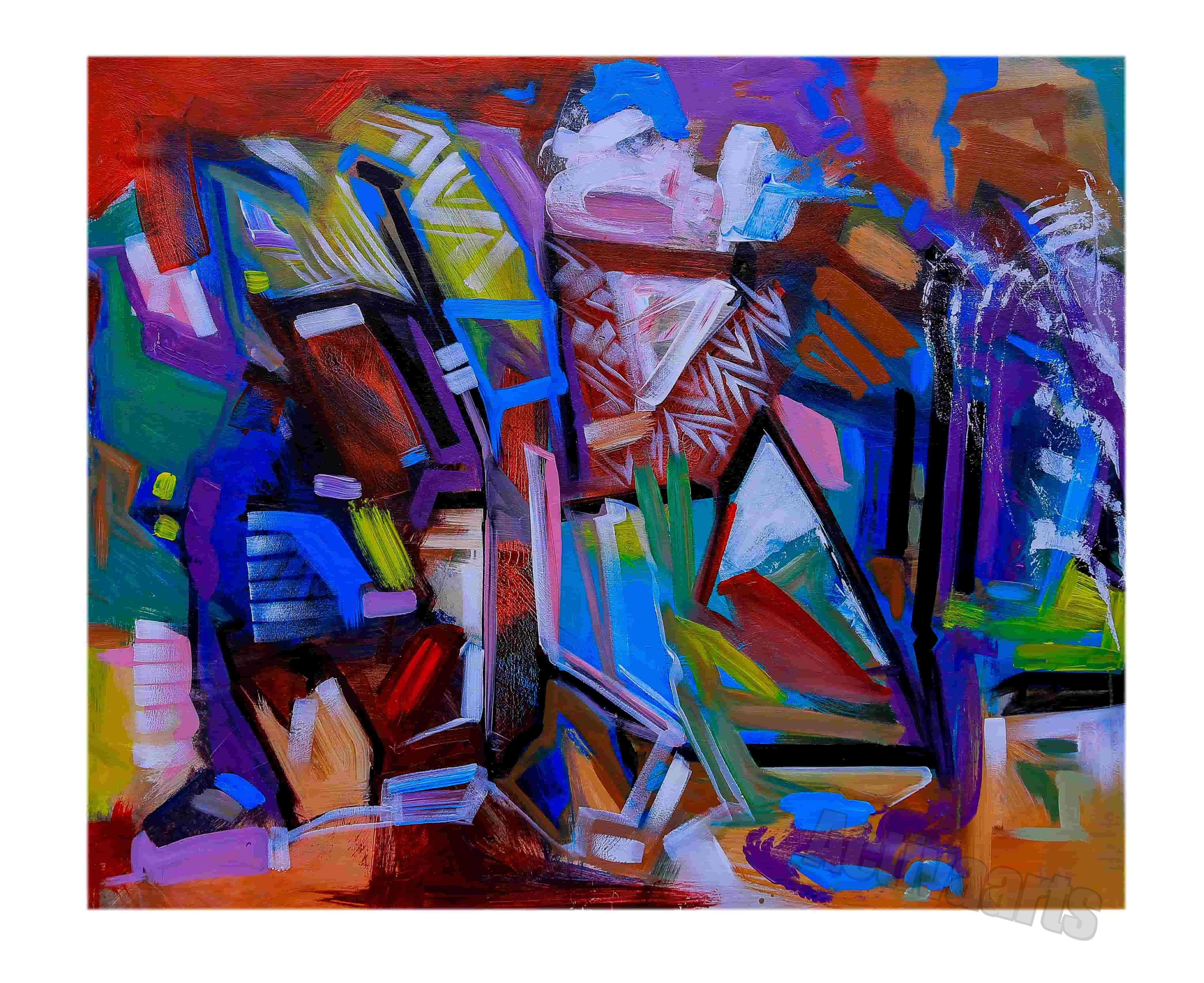 Blue Red Sketches