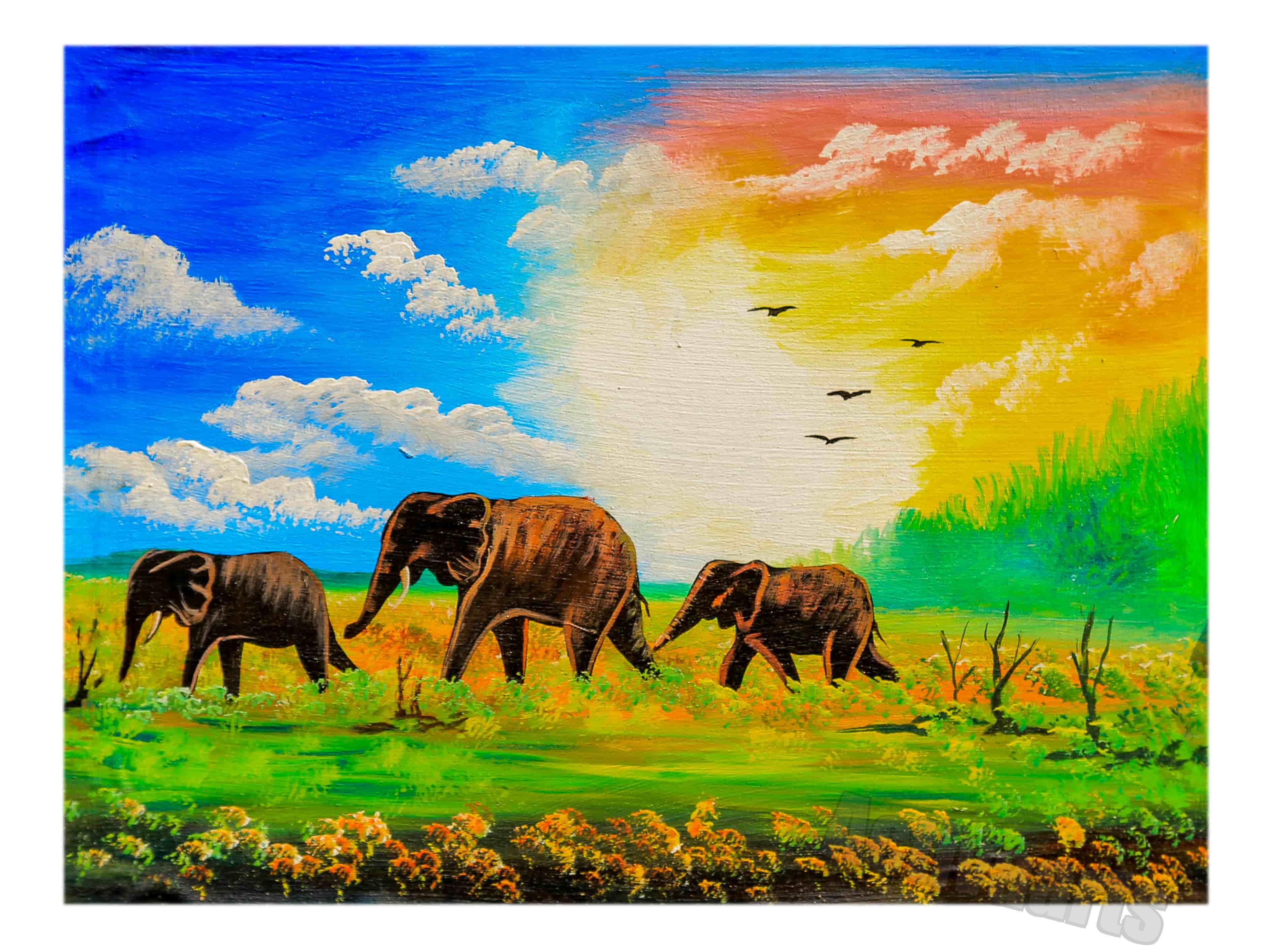 Trekking Elephants 