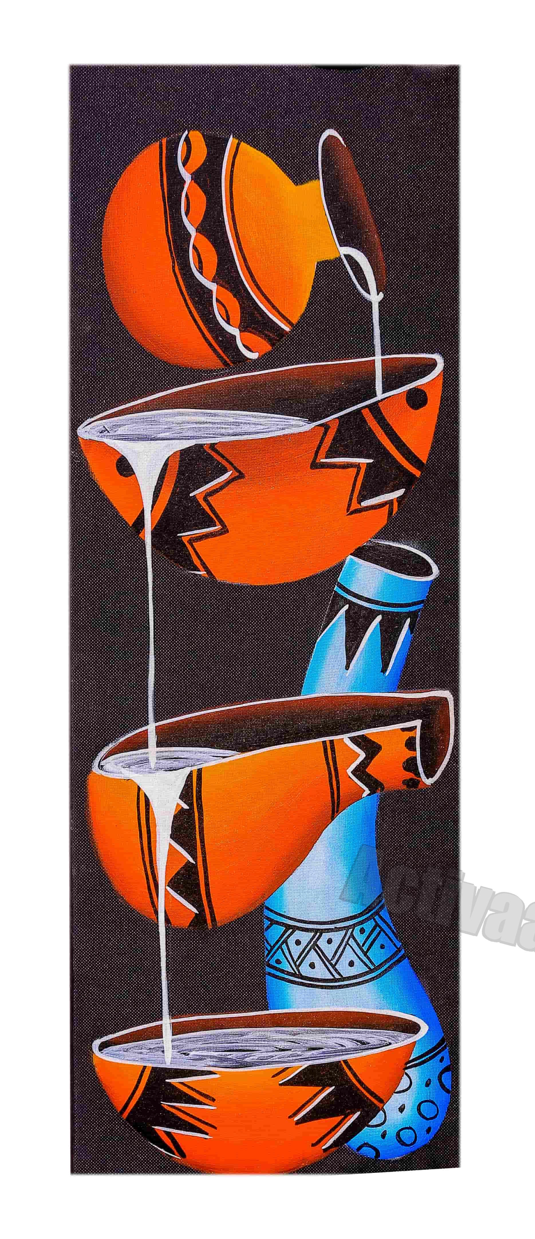 Brown Pots Pour