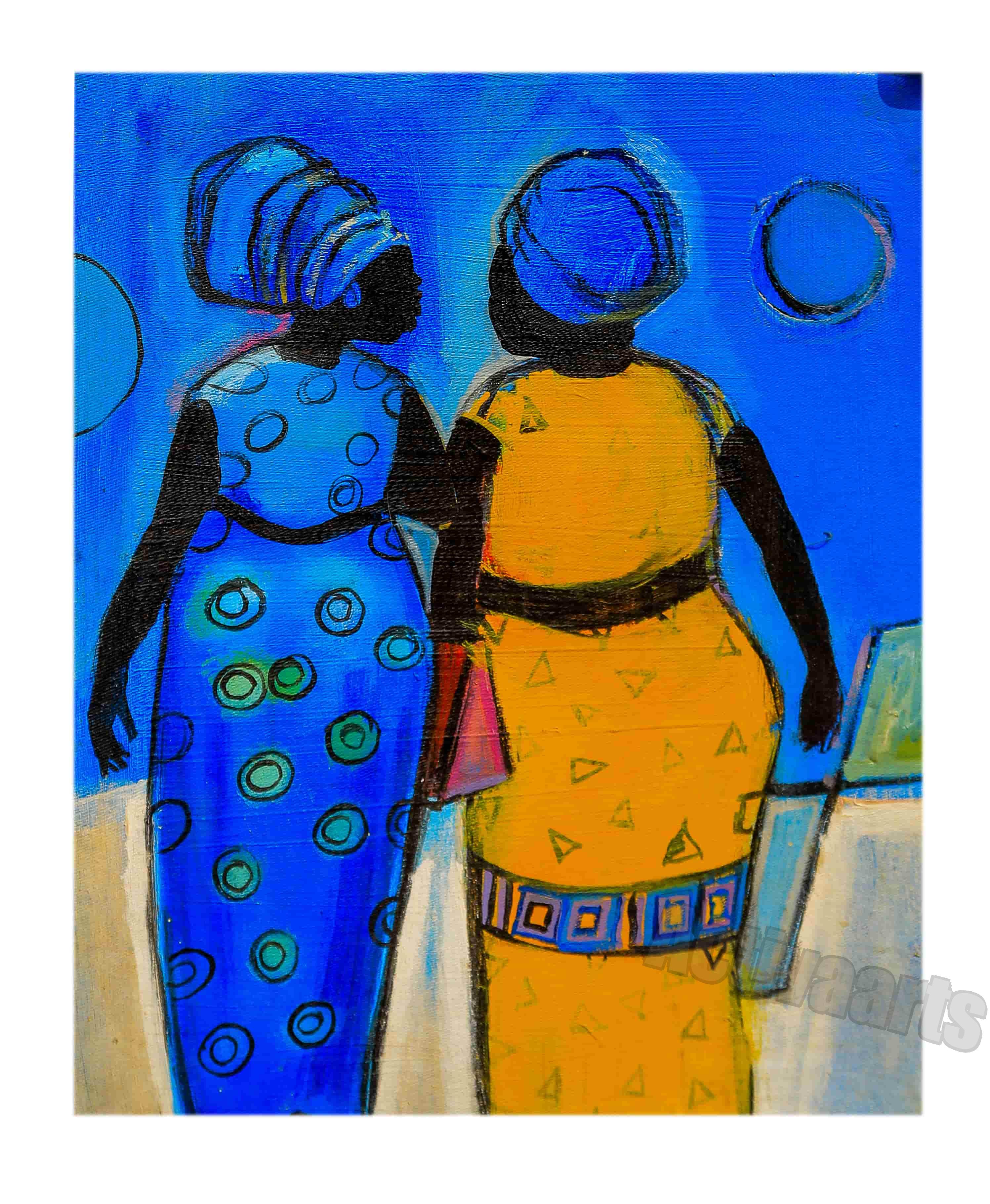 Lady Blue Lady Yellow