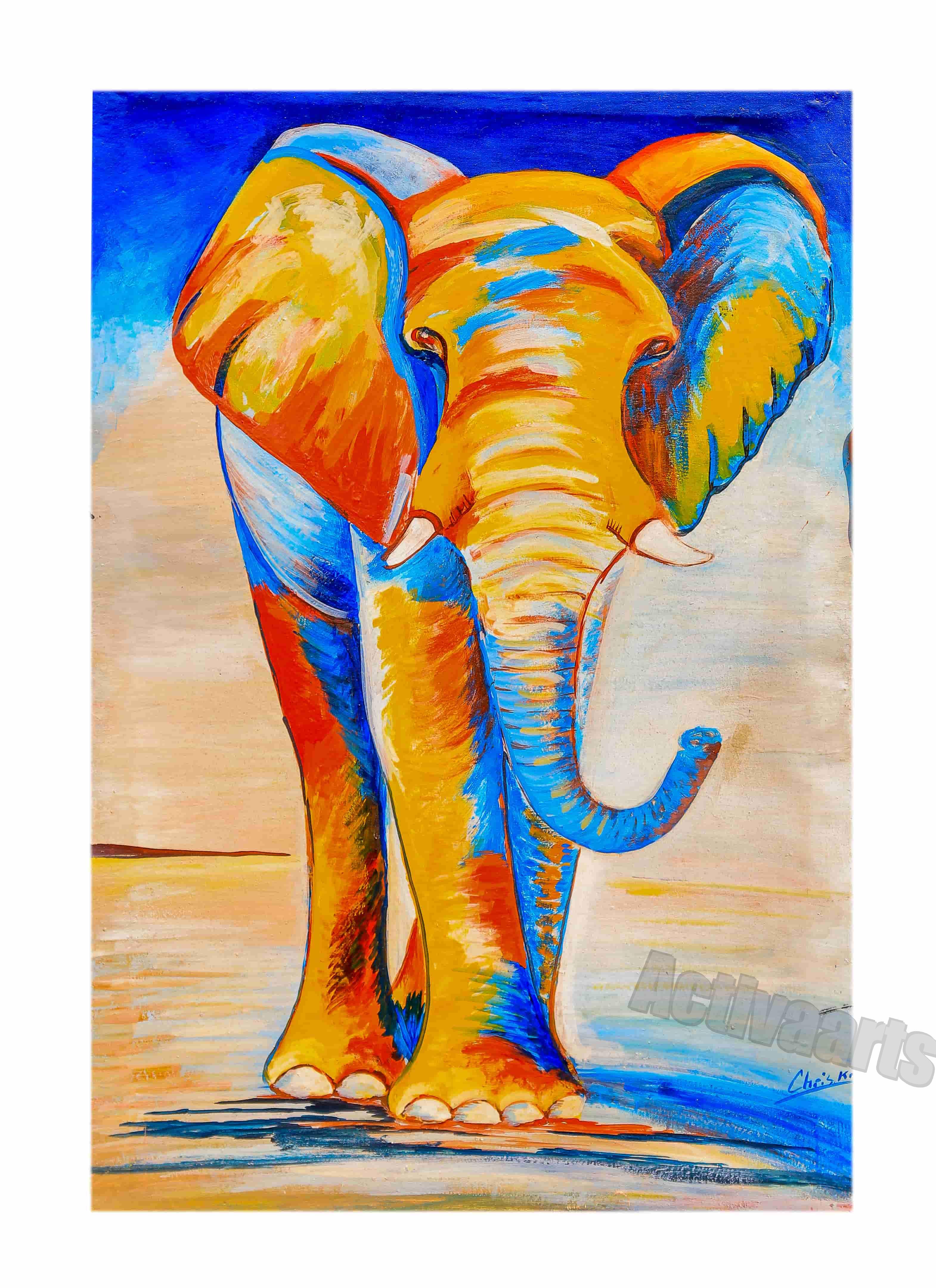 Yellowish Elephant